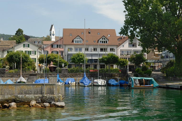 Lake Zürich at Männedorf, Switzerland